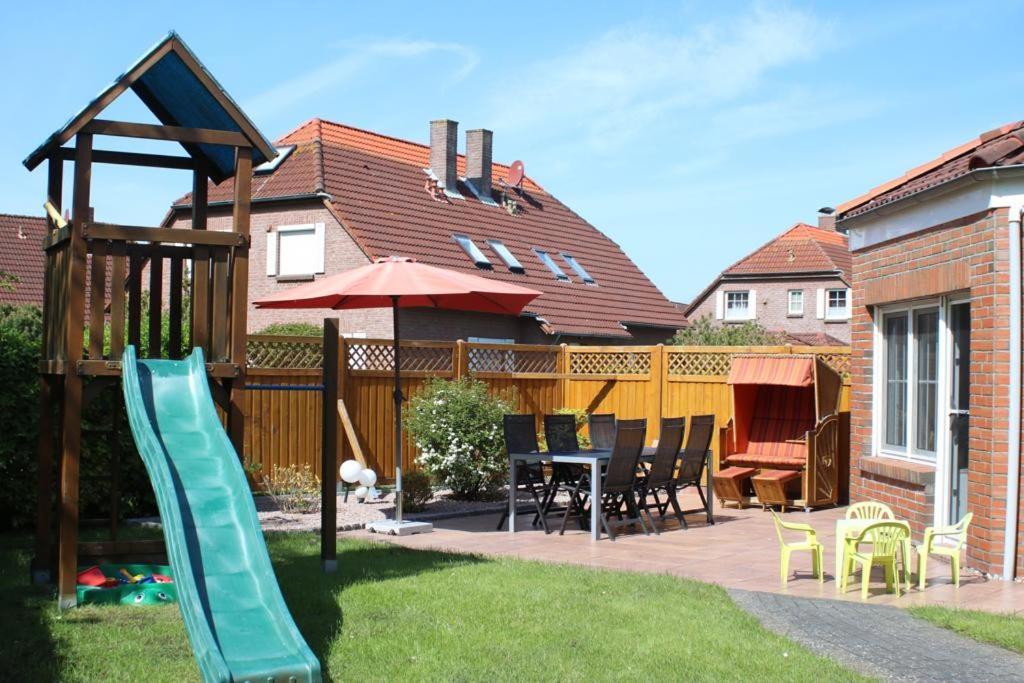 Ferienhaus Merlin นอร์เดน ภายนอก รูปภาพ